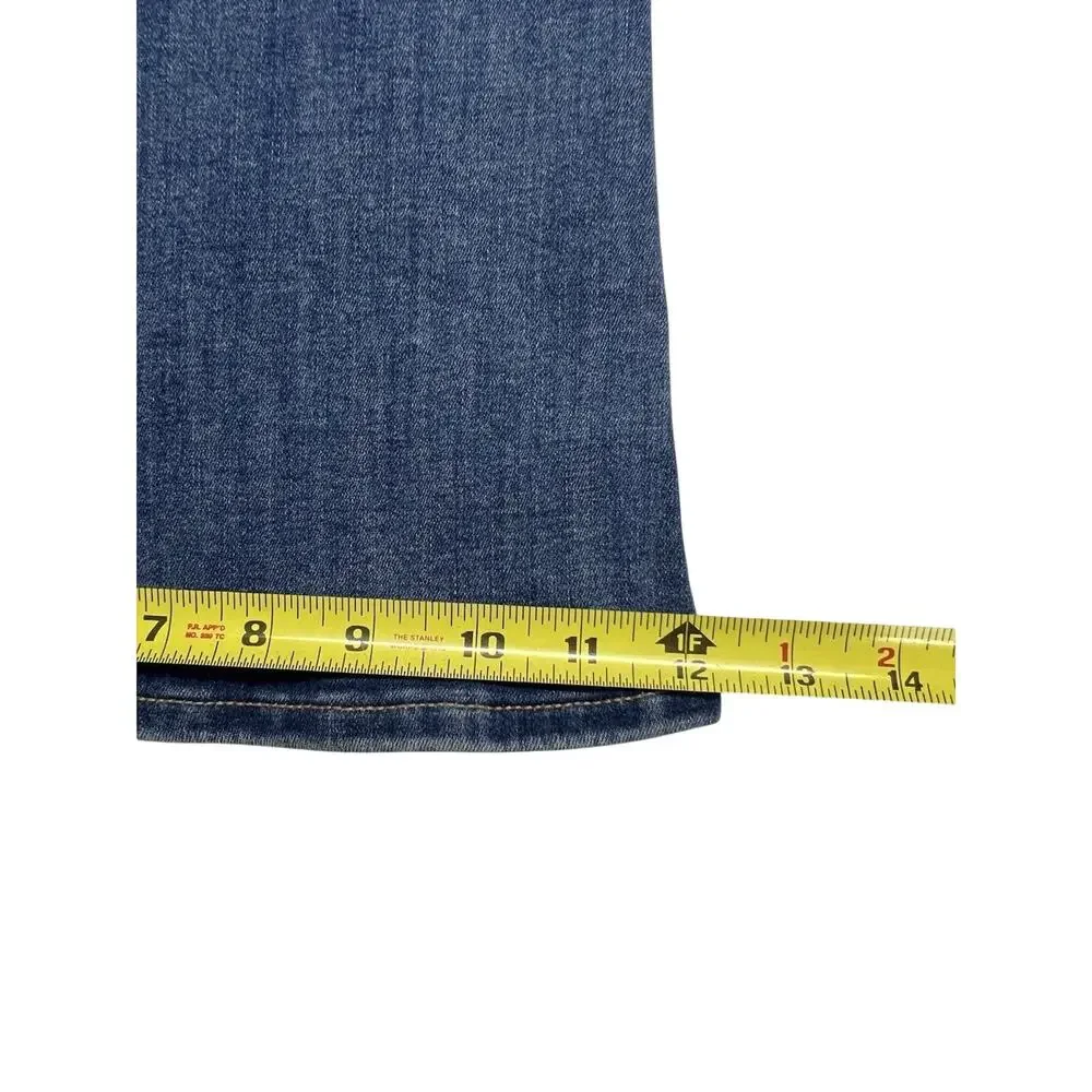 NWT American Eagle Super High Rise Flare Size 18 34 W Next Level Stretch Denim - Picture 16 of 16